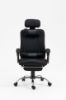 Picture of WILSON Office Chair with Footrest (Black)