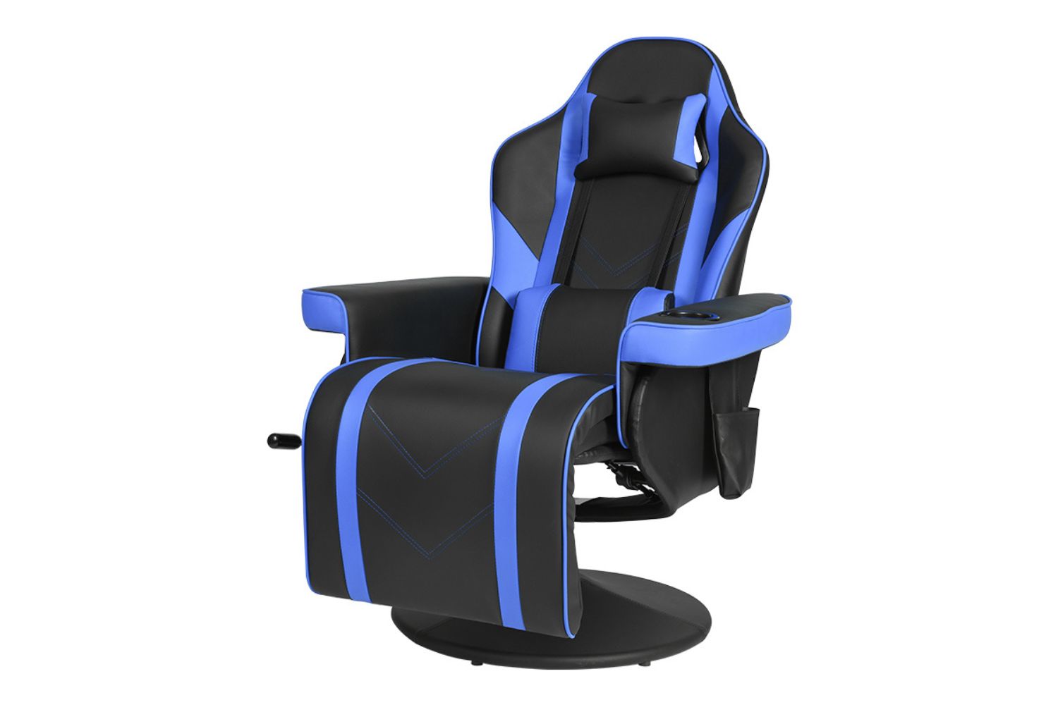 EVOLUTION 360Degree Swivel Reclining Gaming Armchair (Blue)