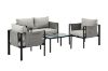 Picture of ECHO Outdoor 4PC Lounge Set with Coffee Table (Grey)