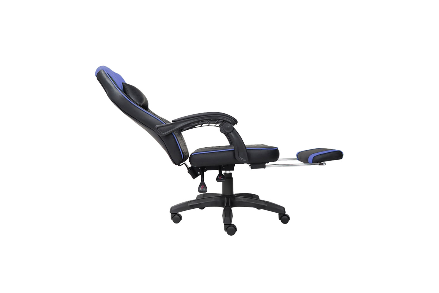 ZELDA Gaming Chair with Footrest (Blue)