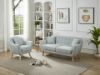 Picture of LUNA 3/2/1 Seater Sofa with Pillows (Light Grey)