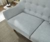 Picture of LUNA Sofa with Pillows (Light Grey) - 1 Seater