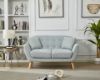 Picture of LUNA Sofa with Pillows (Light Grey) - 2 Seater