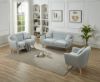 Picture of LUNA Sofa with Pillows (Light Grey) - 3 Seater