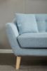 Picture of LUNA 3/2/1 Seater Sofa with Pillows (Light Blue)