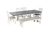 Picture of LINDOS 6PC Extension Dining Set (White)