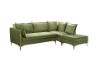 Picture of DIEGO Corner Sofa with Ottoman (Green)