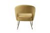 Picture of MELINDA Velvet Accent Chair (Mustard)