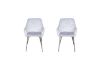 Picture of OPULENT Velvet Dining Chair (Silver) - 2 Chairs in 1 Carton