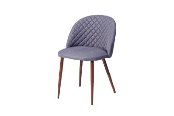 Picture of SVELTE Fabric Dining Chair (Grey) - Single