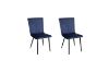 Picture of POSH Velvet Dining Chair (Blue) - Single