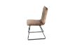 Picture of ZENITH Velvet High Back Dining Chair (Brown)