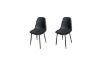 Picture of STOCKHOLM Dining Chair (Black) - 2 Chairs in 1 Carton