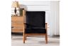 Picture of BARNHOUSE  Velvet Armchair (Black)