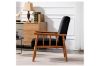Picture of BARNHOUSE Velvet Armchair (Black)