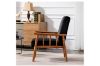 Picture of BARNHOUSE  Velvet Armchair (Black)