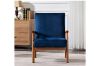 Picture of BARNHOUSE  Velvet Armchair (Blue)