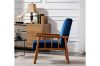 Picture of BARNHOUSE  Velvet Armchair (Blue)