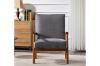 Picture of BARNHOUSE  Velvet Armchair (Grey)