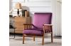 Picture of BARNHOUSE  Velvet Armchair (Purple)