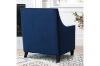 Picture of WEXFORD Velvet Accent Chair (Navy Blue)