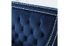 Picture of WEXFORD Velvet Accent Chair (Navy Blue)