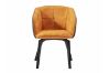 Picture of CRESTA Velvet arm Chair (Yellow) - Single