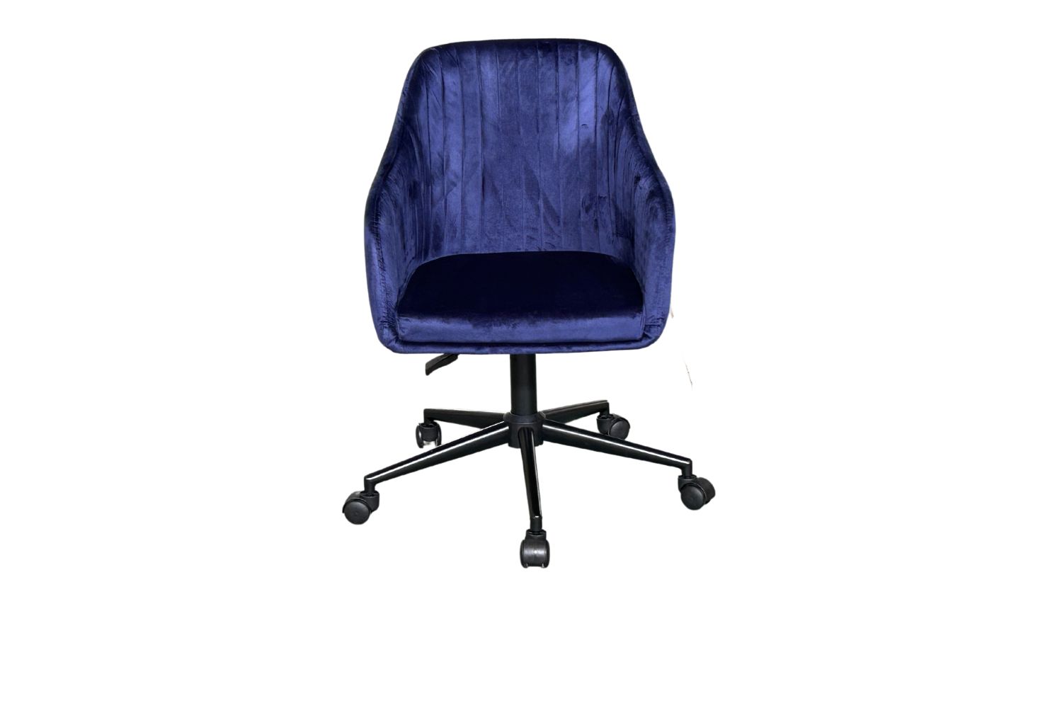 MECOR Velvet Home Office Chair (Blue)