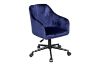 Picture of MECOR Velvet Home Office Chair (Blue)