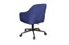 Picture of MECOR Velvet Home Office Chair (Blue)