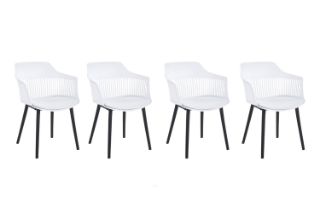 Picture of VERVE Arm Chair (White) - 4 Chairs in 1 Carton