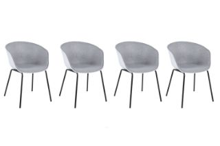 Picture of FUSION Arm Chair (Grey) - 4 Chairs in 1 Carton