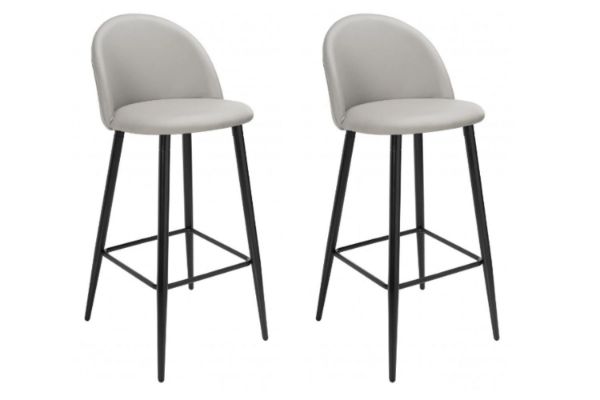 Picture of ENIGMA Barstool (Grey) - 2 Stools in 1 Carton
