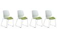 Picture of SOLACE Stackable Dining/Visitor Chair (Green) -  4 Chairs in 1 Carton