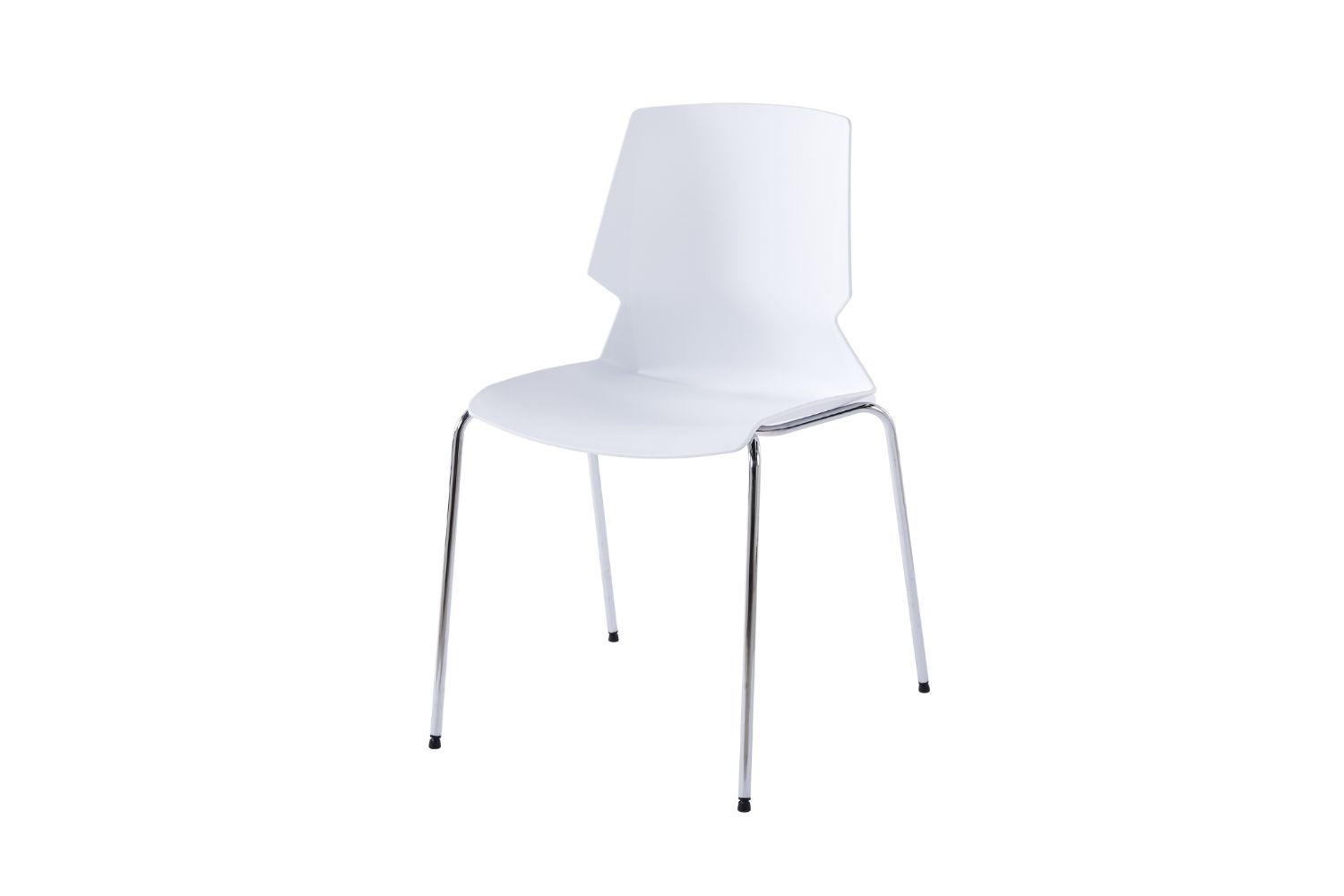 EVOLVE Stackable Dining/Visitor Chair (White)