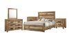 Picture of ROLAND 4PC/5PC/6PC Bedroom Set in Queen Size (Natural) 