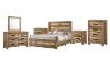 Picture of ROLAND 4PC/5PC/6PC Bedroom Set in Queen Size (Natural) 