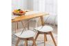 Picture of EFRON Dining Chair with White  Cushion (Clear)