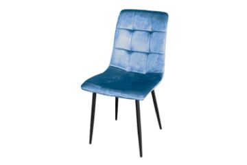 Picture of BELLEY Velvet Dining Chair (Blue)