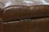 Picture of ROUX Faux Leather Storage Ottoman (Brown)