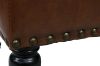 Picture of ROUX Faux Leather Storage Ottoman (Brown)