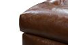Picture of ROUX Faux Leather Storage Ottoman (Brown)