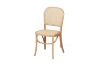 Picture of SYDNEE Solid Beech Rattan Back and Seat Dining Chair (Natural)
