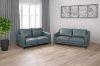 Picture of CATANIA 3/2 Seater 100% Genuine Leather Sofa Range (Blue)
