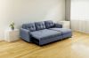 Picture of KAYDEN Reversible Sectional Sofa Bed with Storage (Grey)