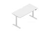 Picture of UP1 150/160/180 Height Adjustable Straight Standing Desk (White Top with White Base)