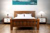 Picture of FLINDERS Solid Pine Wood Bed Frame in Queen/Super King Size