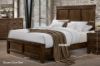 Picture of VENTURA Oak Platform Bed Frame- Queen Size