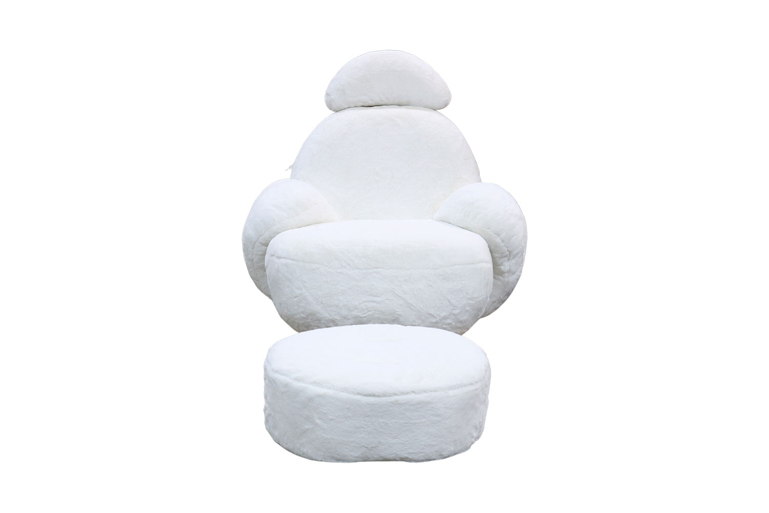 BARBIE Rocking Chair with ottoman (Cream)