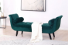 Picture of ORVA Velvet Arm Bench (Green)